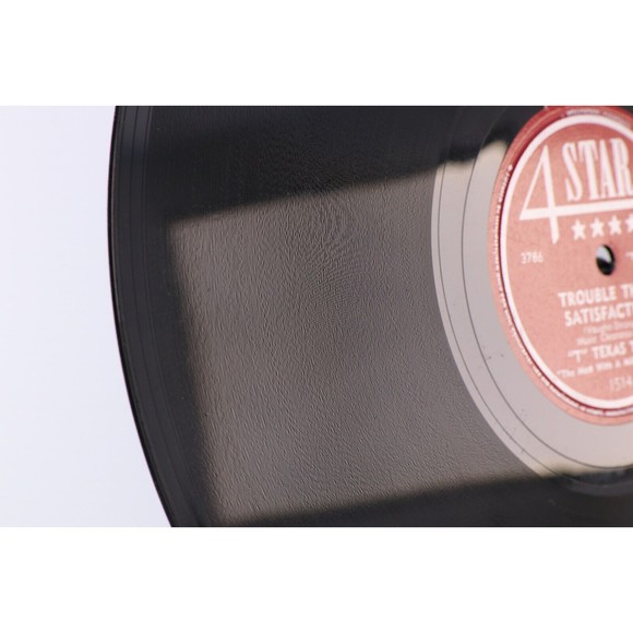 T. Texas Tyler Trouble Then Satisfaction / Mona Lisa 1950 10" 78 rpm Record 1514 - Picture 10 of 16